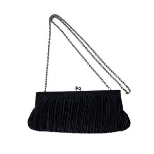 NWT Franchi Black Evening Bag